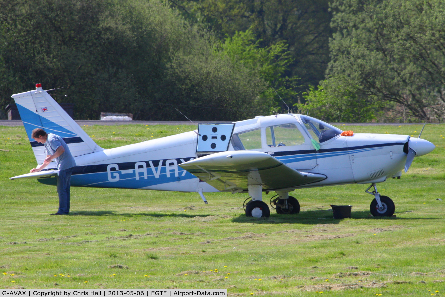 G-AVAX, 1966 Piper PA-28-180 Cherokee C/N 28-3798, privately owned