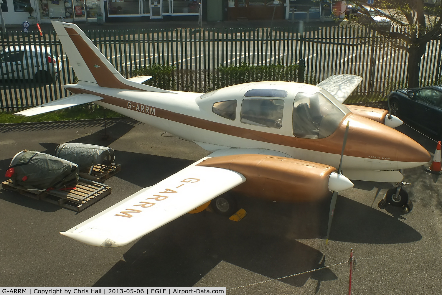 G-ARRM, 1961 Beagle B-206X C/N B001, at the Farnborough Air Sciences Trust museum