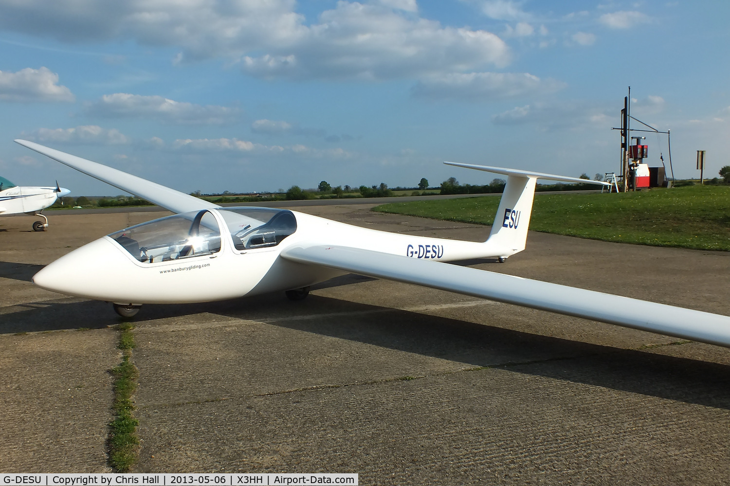G-DESU, Schleicher ASK-21 C/N 21180, Banbury Gliding Club