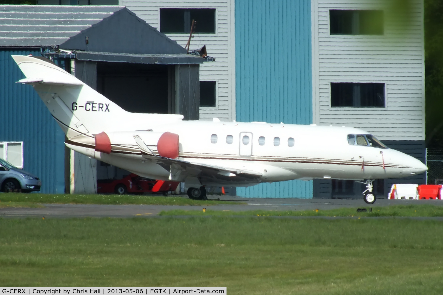 G-CERX, 2006 Raytheon Hawker 850XP C/N 258810, Hangar 8 Management Ltd
