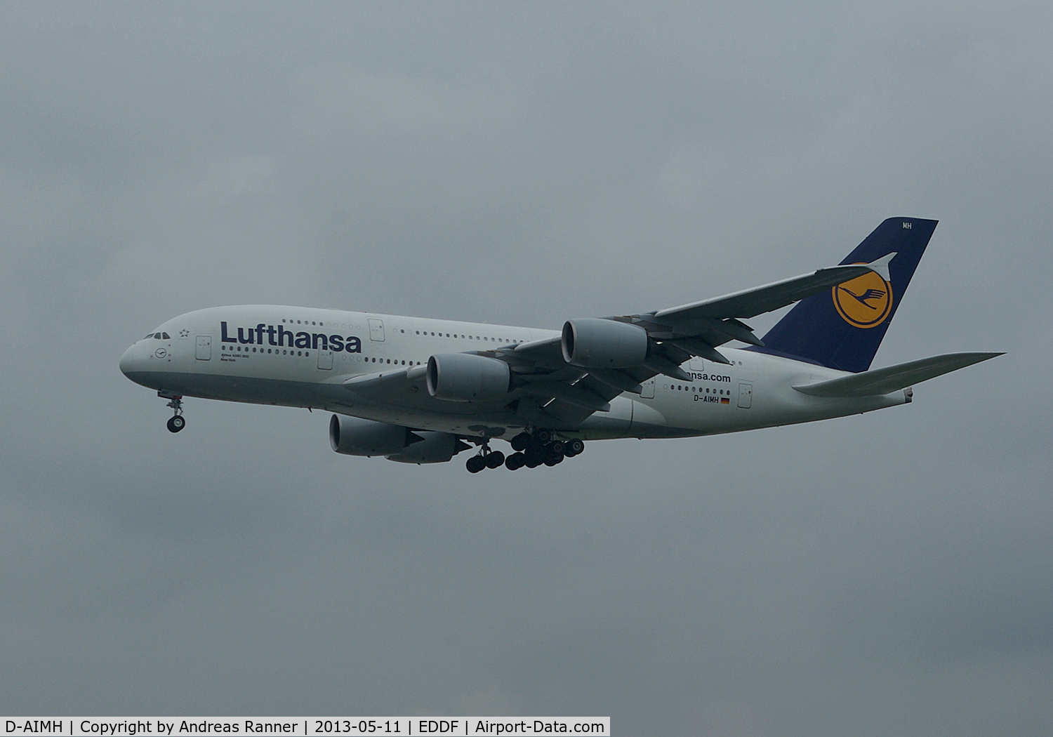 D-AIMH, 2010 Airbus A380-841 C/N 070, Lufthansa Airbus A380