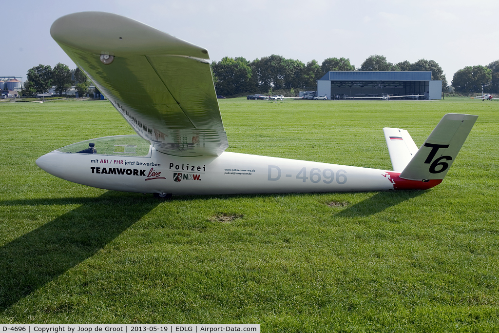 D-4696, 1965 Akaflieg Braunschweig SB-5 Danzig C/N 5007, seen at the Asperden open house