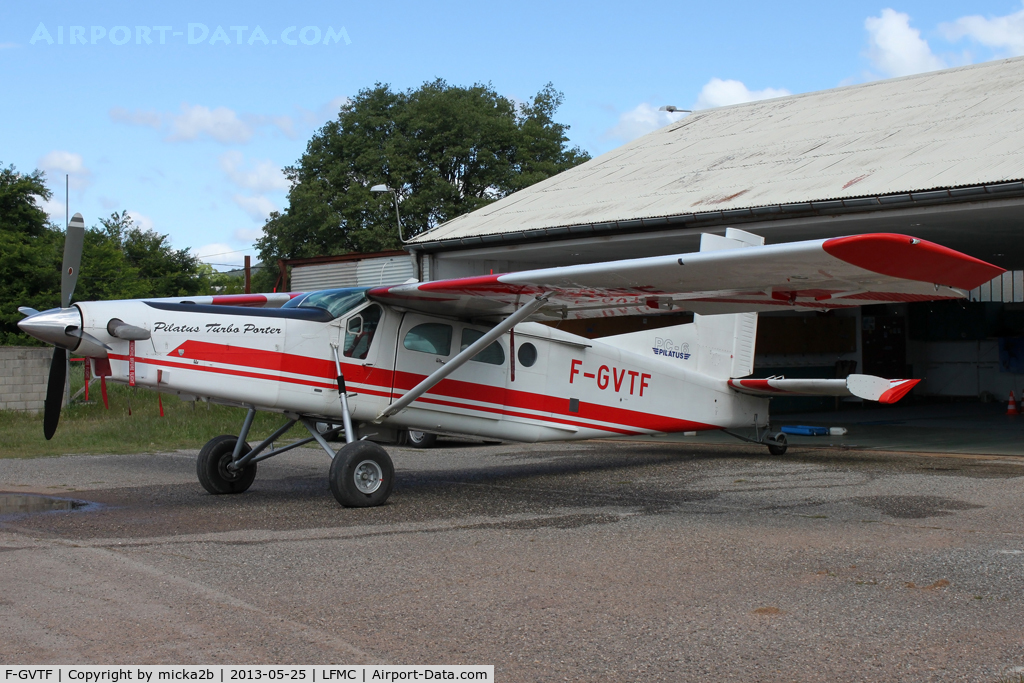 F-GVTF, Pilatus PC-6/B2-H4 Turbo Porter C/N 915, Parked