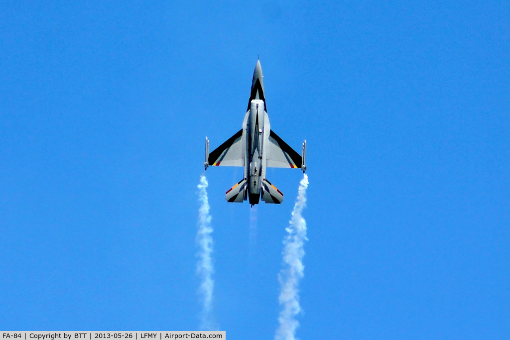 FA-84, 1980 SABCA F-16AM Fighting Falcon C/N 6H-84, 60 years Patrouille de France : F-16A Belgian Air Force solo display