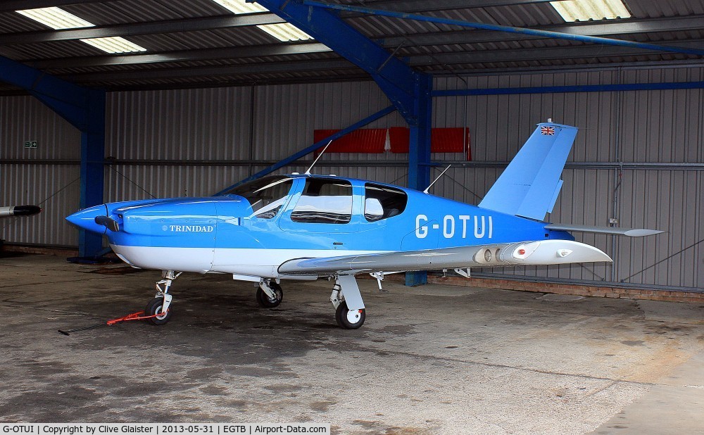G-OTUI, 1990 Socata TB-20 Trinidad C/N 1096, Ex: BSHU > G-KKDL > G-OTUI - Originally owned to, Air Touring Services Ltd in May 1990 as G-BSHU and currently in private hands since April 2013 as G-OTUI