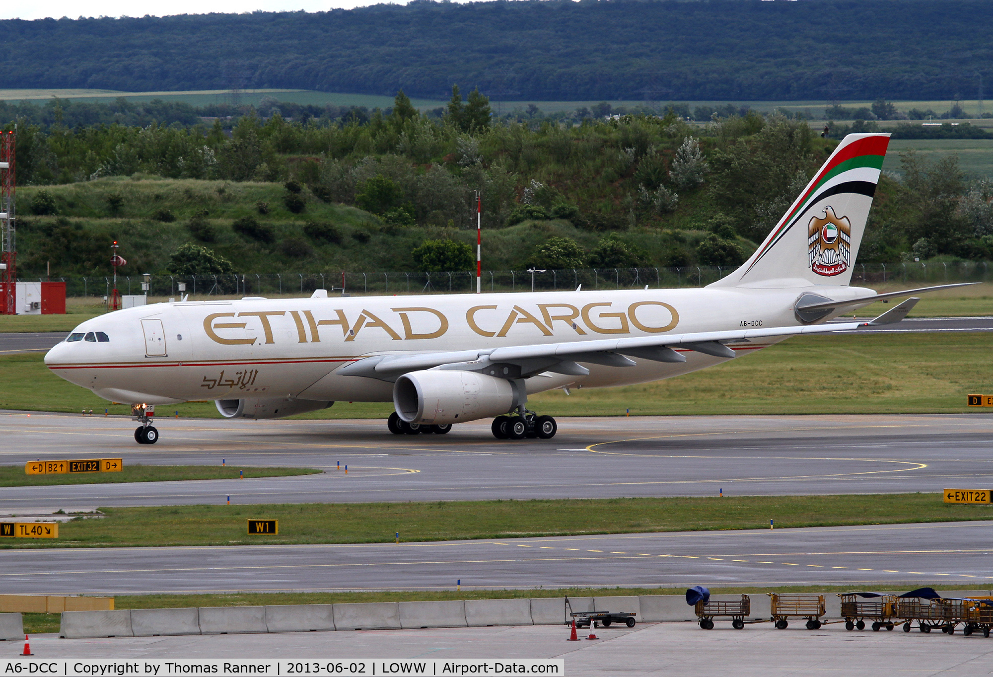 A6-DCC, 2013 Airbus A330-243F C/N 1414, Etihad Airways Airbus A330F