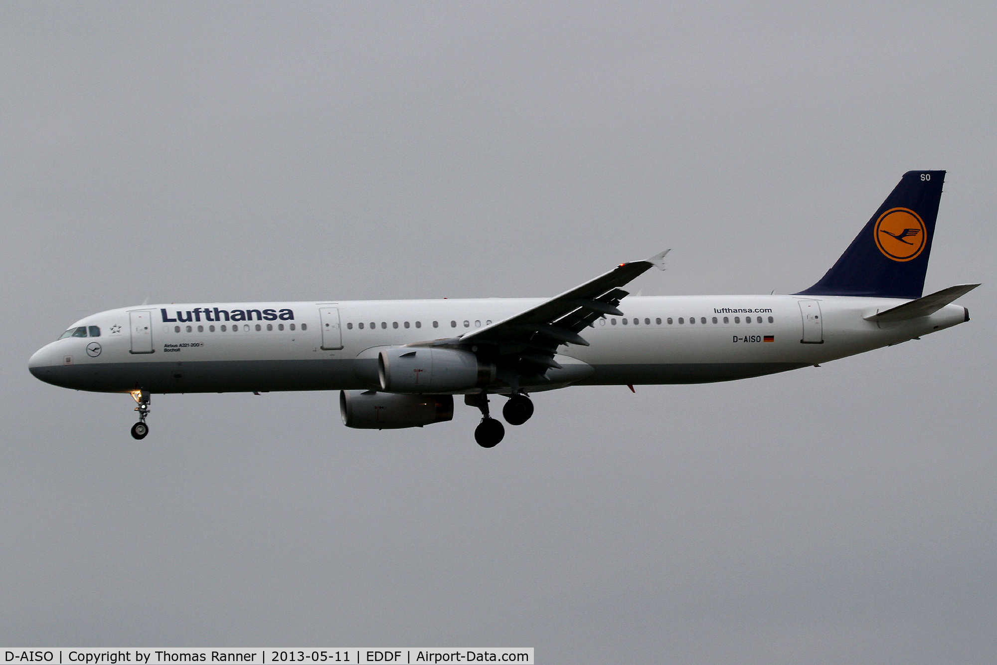 D-AISO, 2008 Airbus A321-231 C/N 3625, Lufthansa Airbus A321