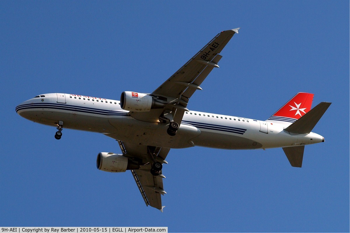 9H-AEI, 2004 Airbus A320-214 C/N 2189, 9H-AEI   Airbus A320-214 [2189] (Air Malta) Home~G 15/05/2010
