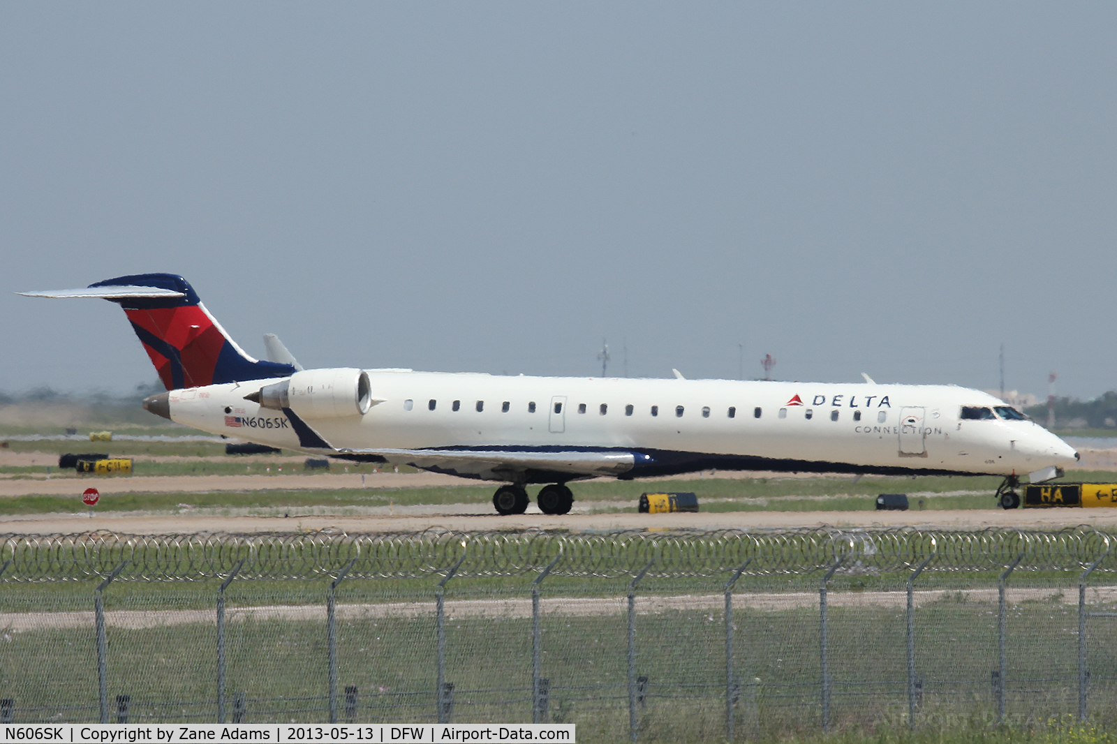 N606SK, 2006 Bombardier CRJ-700 (CL-600-2C10) Regional Jet C/N 10250, Delta Airlines at DFW Airport