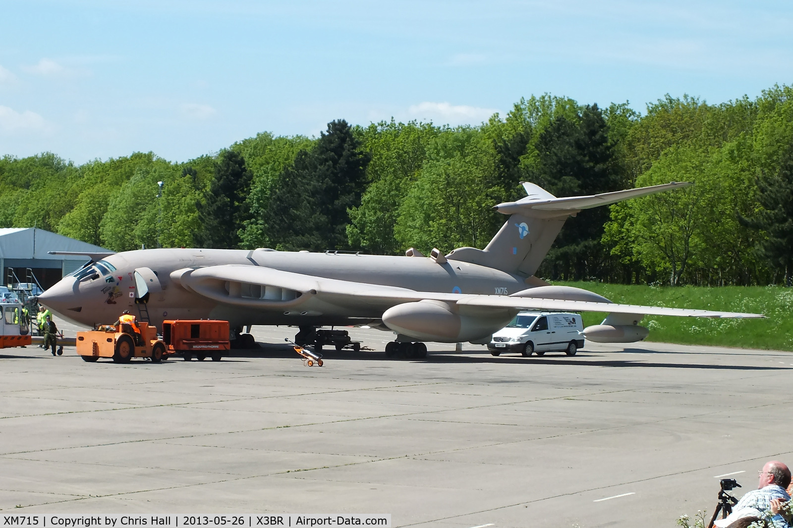 XM715, 1963 Handley Page Victor K.2 C/N HP80/83, at the Cold War Jets open day, Bruntingthorpe