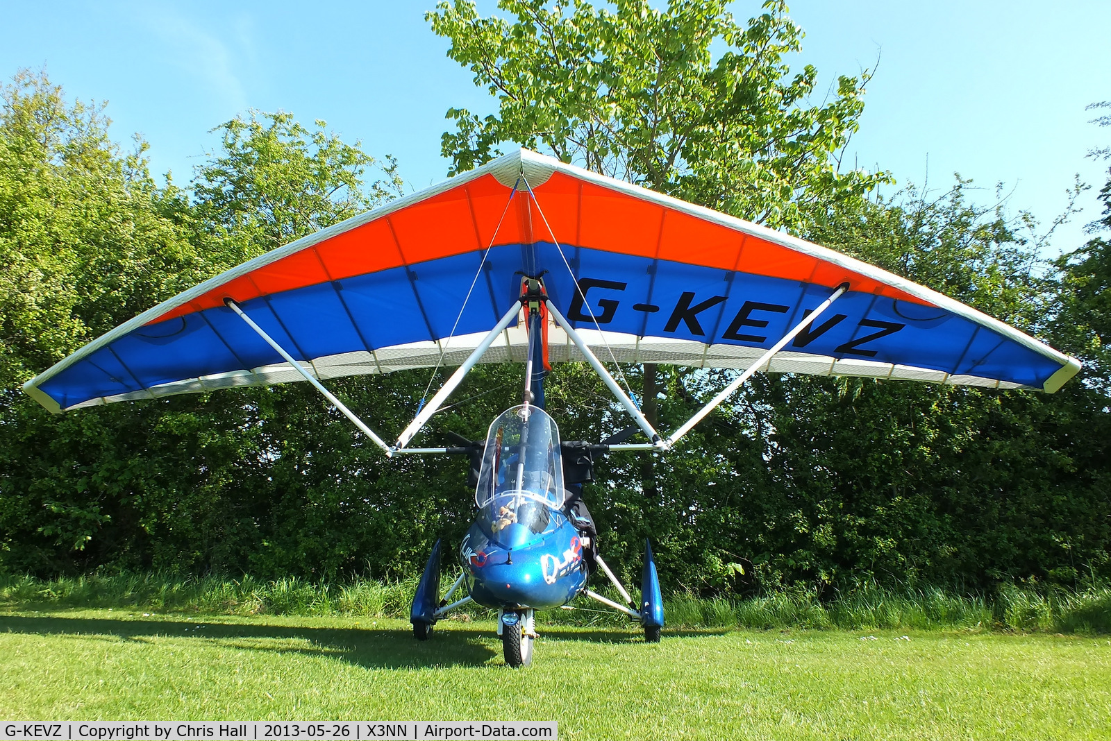 G-KEVZ, 2011 P&M Aviation QuikR C/N 8598, visitor to Stoke Golding airfield