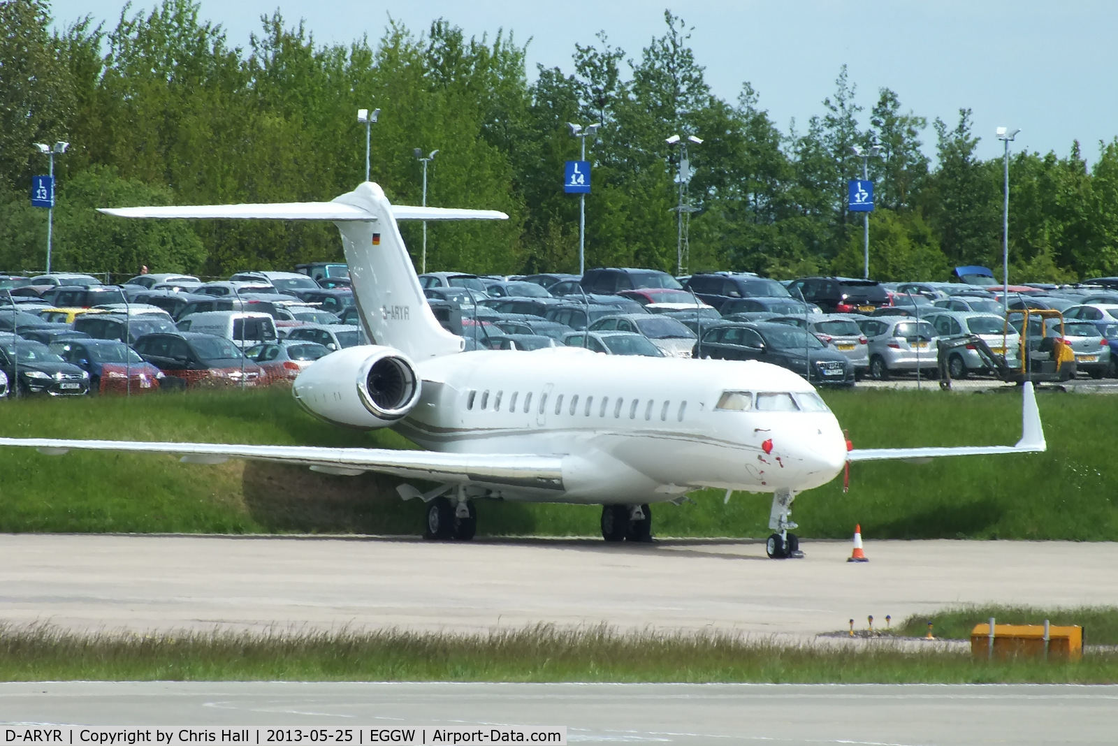 D-ARYR, 2010 Bombardier BD-700-1A10 Global Express C/N 9419, ACM Air Charter