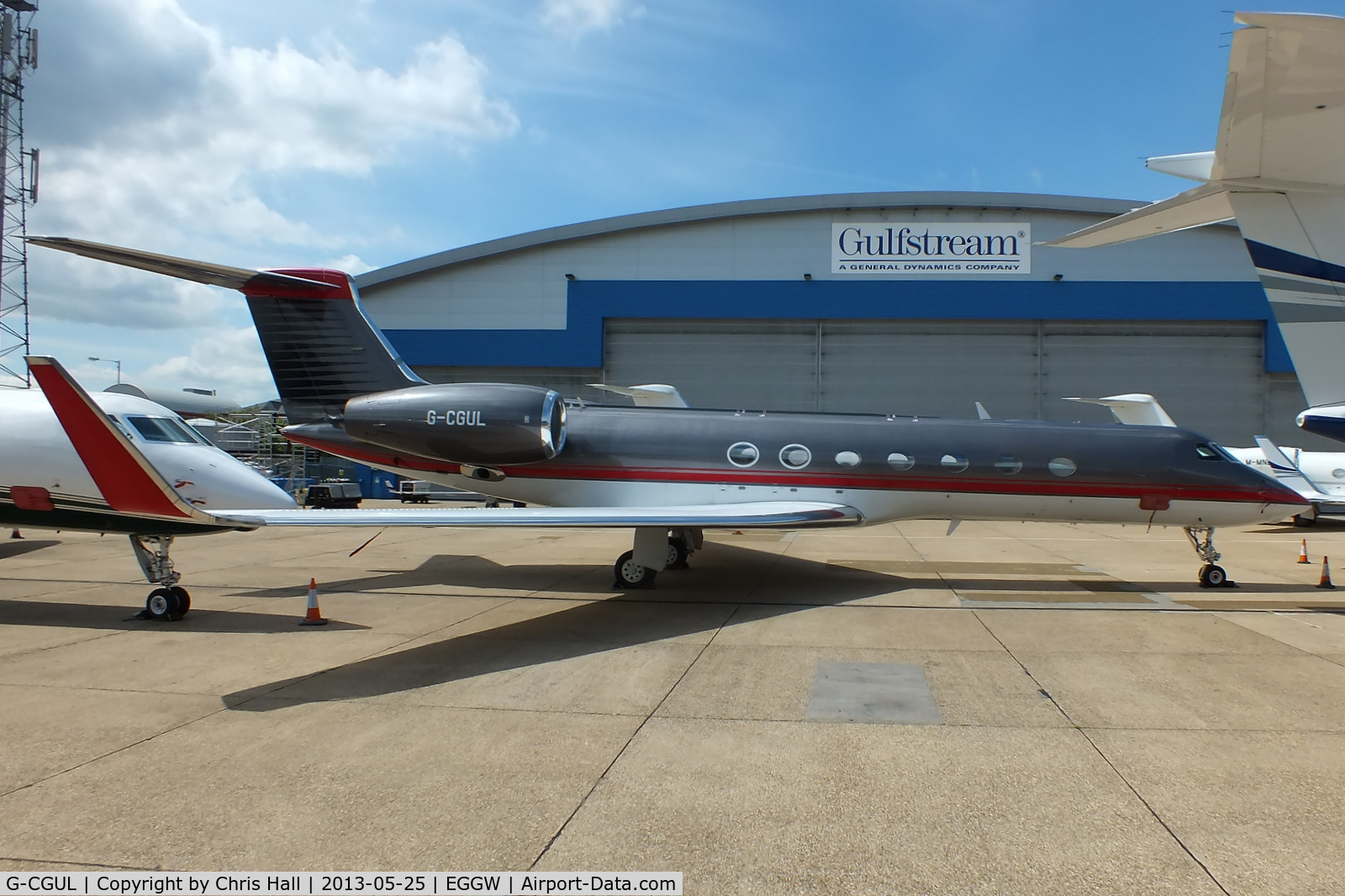 G-CGUL, 2007 Gulfstream Aerospace GV-SP (G550) C/N 5176, Gama Aviation