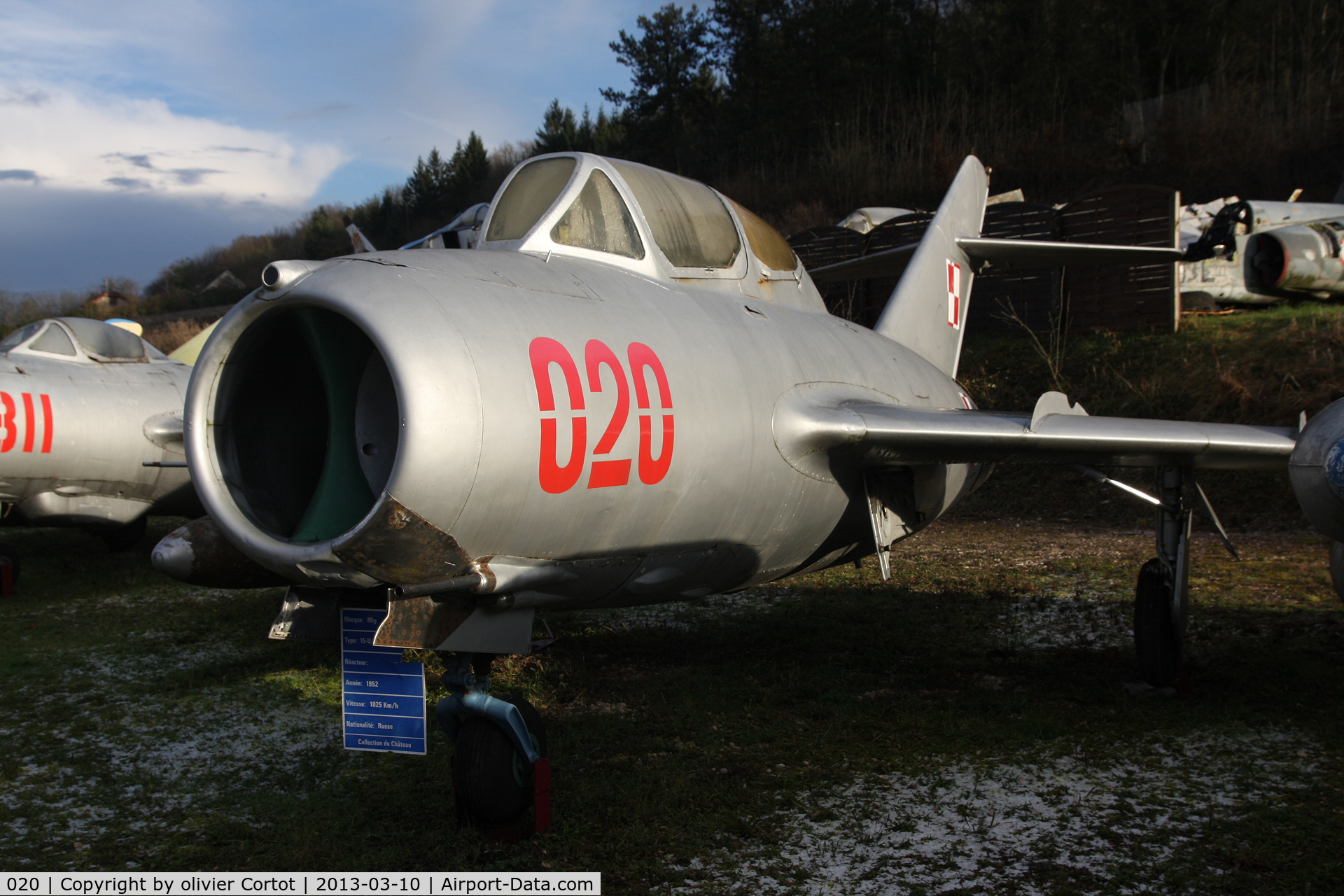 020, PZL-Mielec SBLim-2M (MiG-15UTI) C/N 1A07020, Savigny les Beaune
