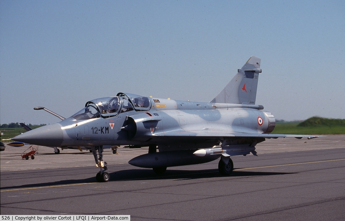 526, Dassault Mirage 2000B C/N 407, Cambrai airshow 1998