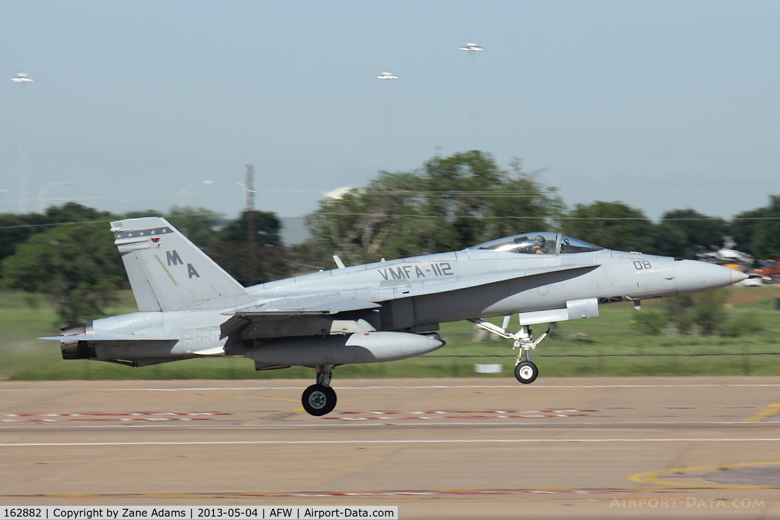 162882, McDonnell Douglas F/A-18A Hornet C/N 0248, At Alliance Airport - Fort Worth, TX