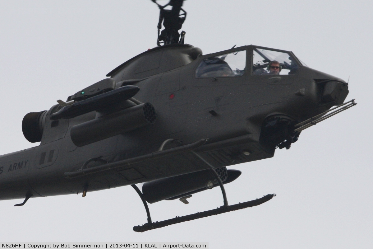 N826HF, 1967 Bell AH-1F Cobra C/N 67-15826, Giving rides at Sun N Fun 2013 - Lakeland, FL