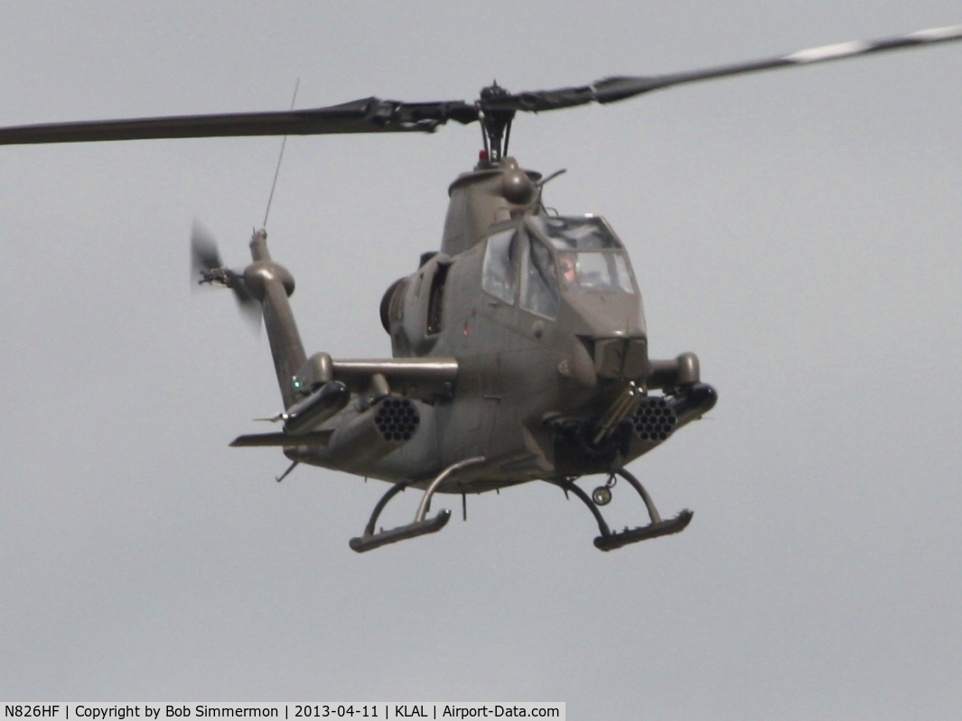 N826HF, 1967 Bell AH-1F Cobra C/N 67-15826, Giving rides at Sun N Fun 2013 - Lakeland, FL