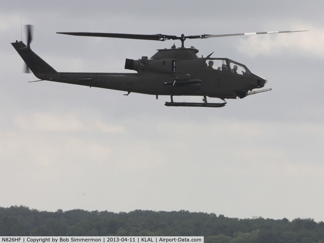 N826HF, 1967 Bell AH-1F Cobra C/N 67-15826, Giving rides at Sun N Fun 2013 - Lakeland, FL