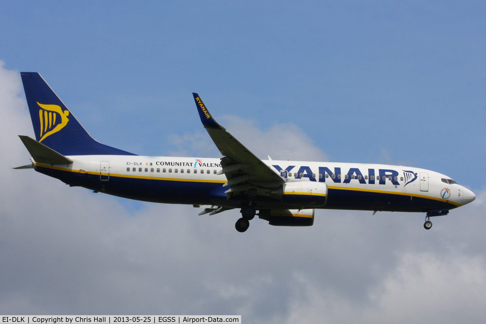 EI-DLK, 2006 Boeing 737-8AS C/N 33592, Ryanair