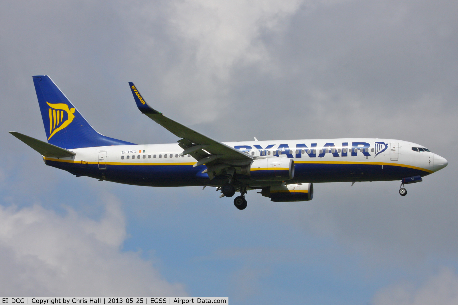 EI-DCG, 2004 Boeing 737-8AS C/N 33805, Ryanair