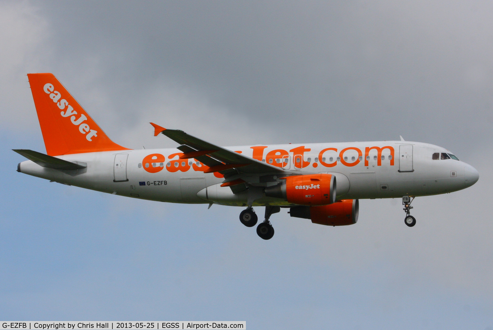 G-EZFB, 2009 Airbus A319-111 C/N 3799, easyJet