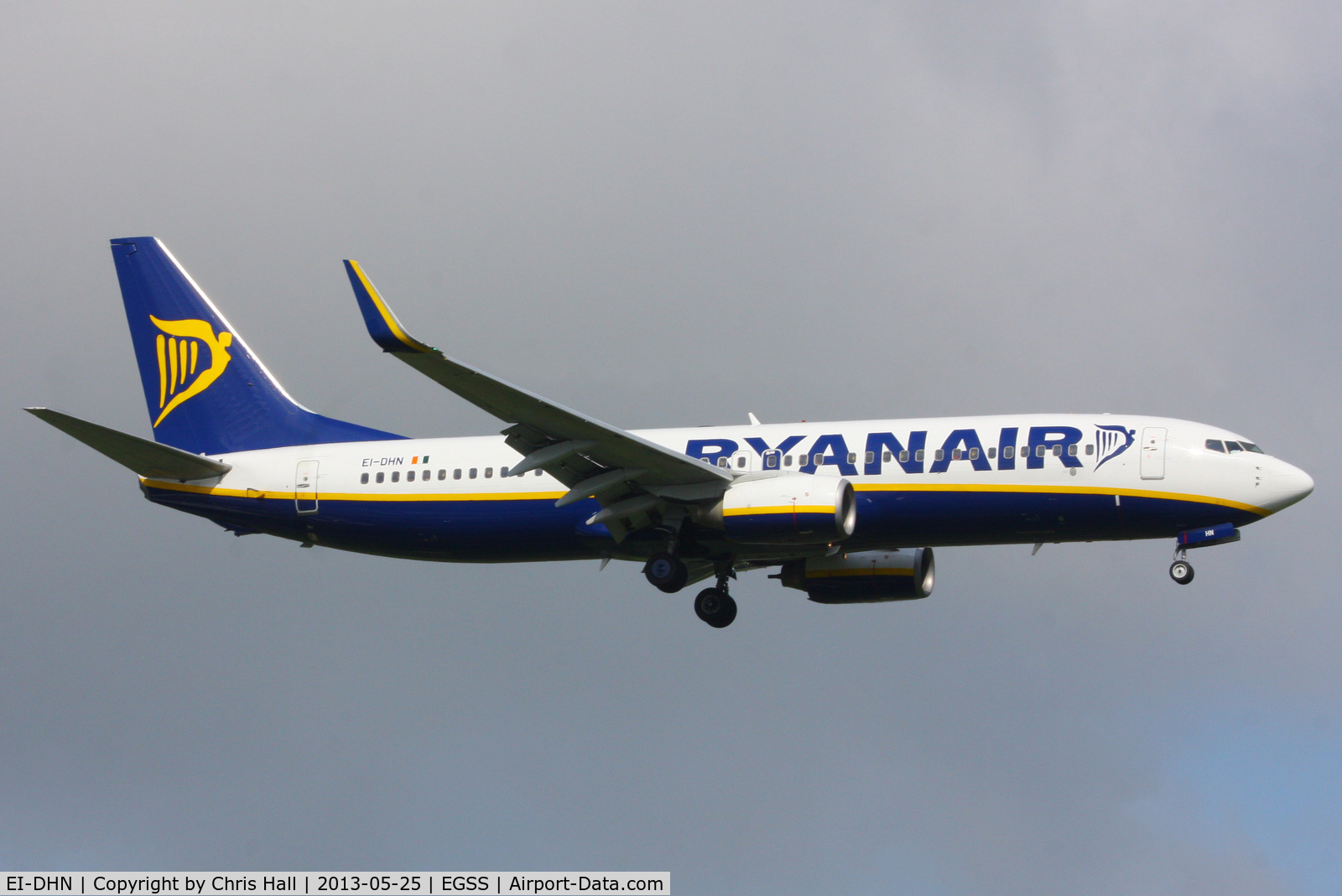 EI-DHN, 2005 Boeing 737-8AS C/N 33577, Ryanair