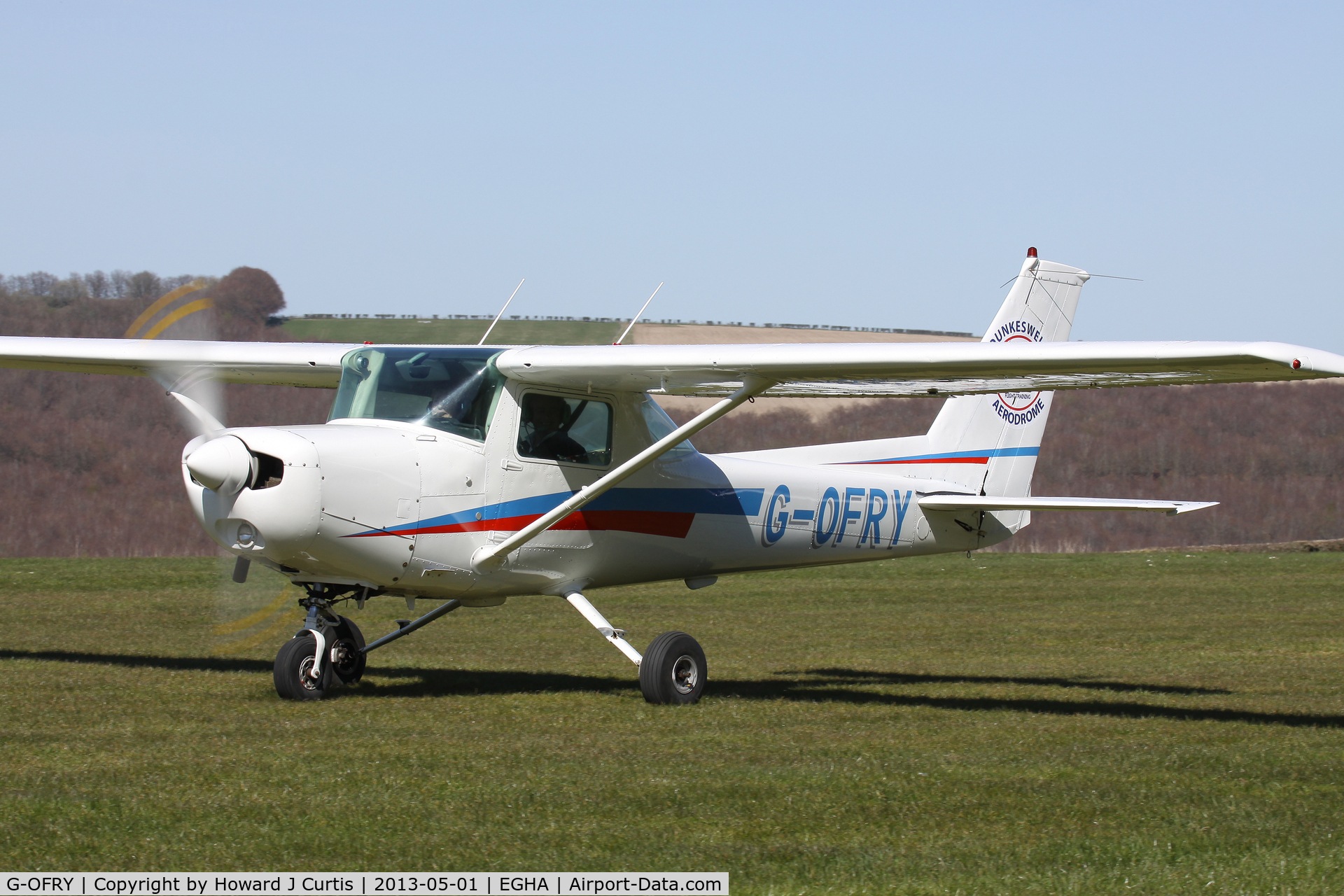G-OFRY, 1978 Cessna 152 C/N 152-81420, Privately owned.
