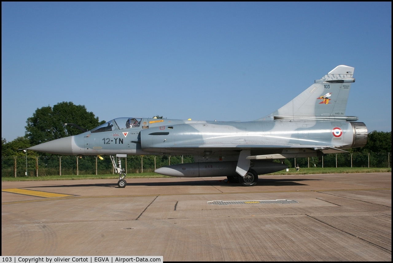 103, Dassault Mirage 2000C C/N 367, 12-YN, RIAT 2005