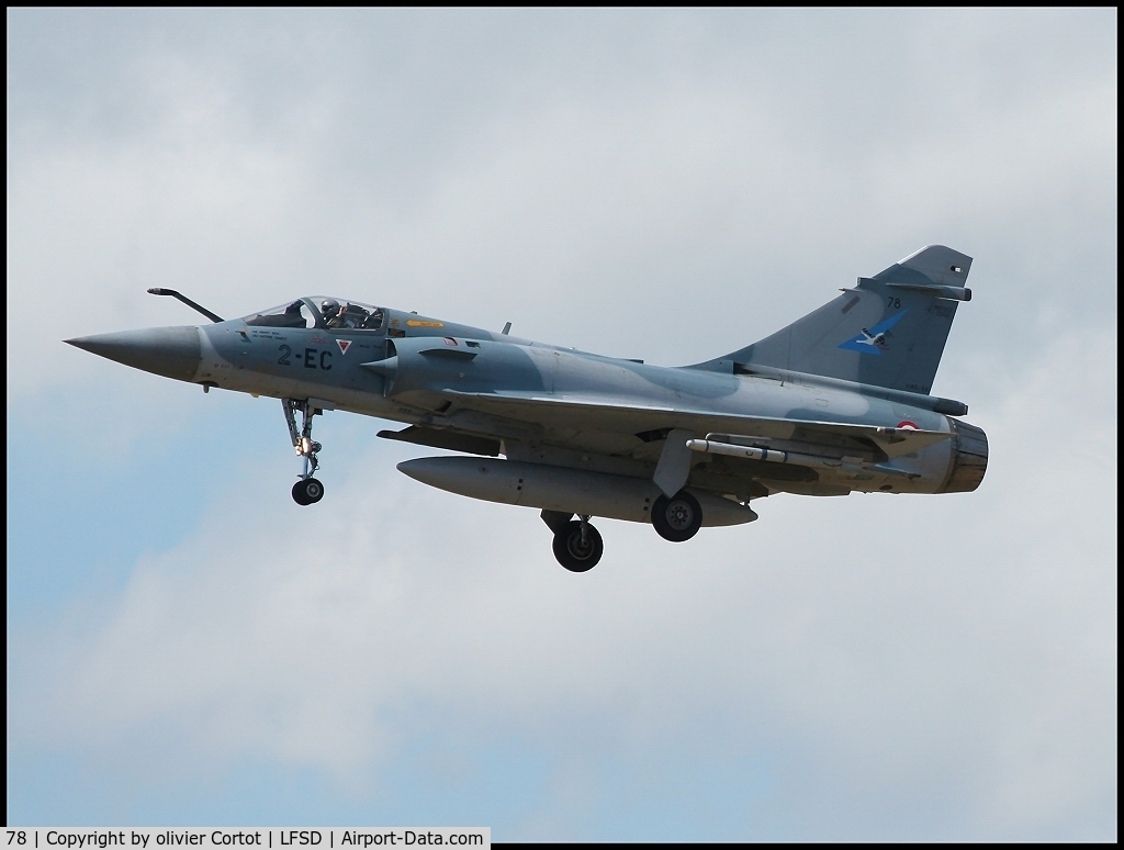 78, Dassault Mirage 2000-5F C/N 318, Now based at Luxeuil AB