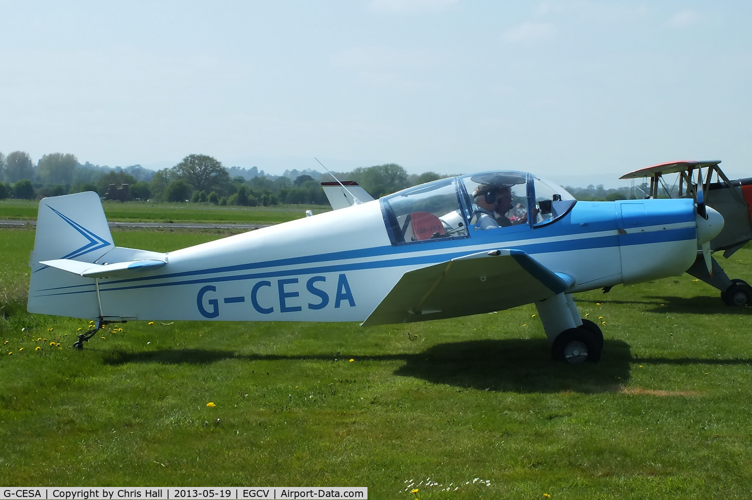 G-CESA, 2009 Jodel DR-1050 Ambassadeur C/N PFA 304-13753, at the Vintage Aircraft flyin