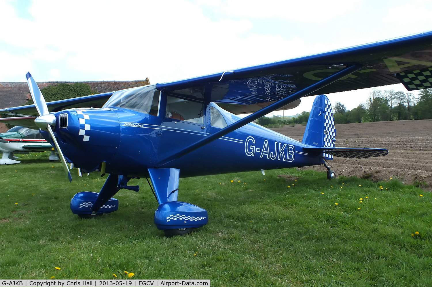 G-AJKB, 1946 Luscombe 8E Silvaire C/N 3058, at the Vintage Aircraft flyin