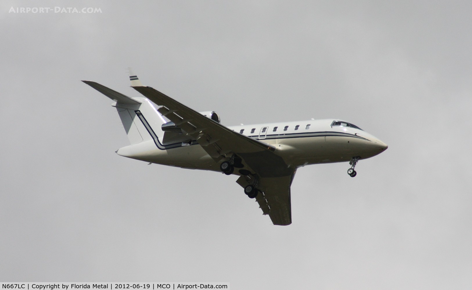 N667LC, 2007 Bombardier Challenger 604 (CL-600-2B16) C/N 5740, Challenger 601