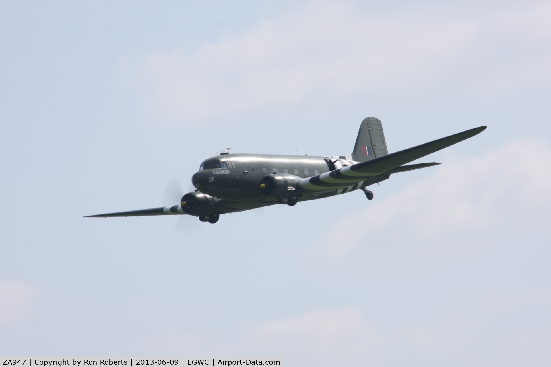 ZA947, 1943 Douglas C-47A-60-DL Dakota III C/N 10200, RAF Cosford Airshow