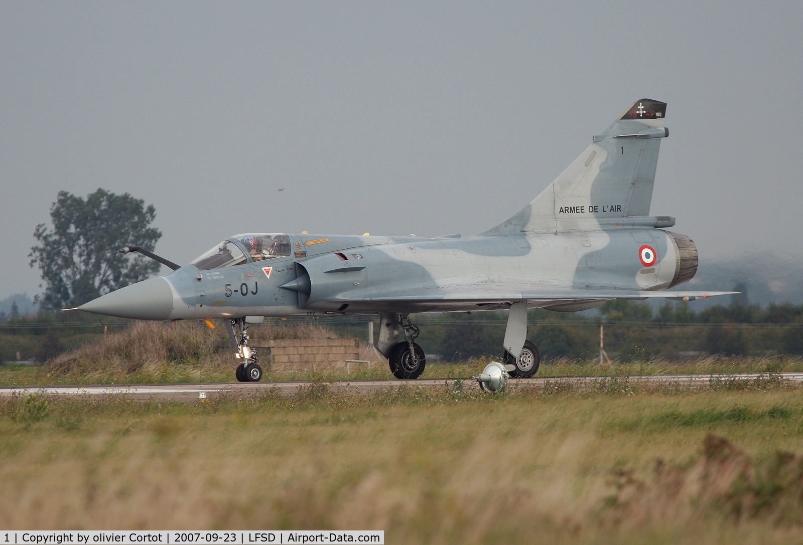 1, 1984 Dassault Mirage 2000C C/N 1, Dijon 2007