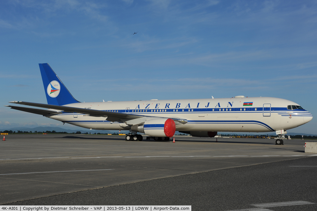 4K-AI01, 2010 Boeing 767-32L/ER C/N 40342, Azerbaijan Boeing 767-300