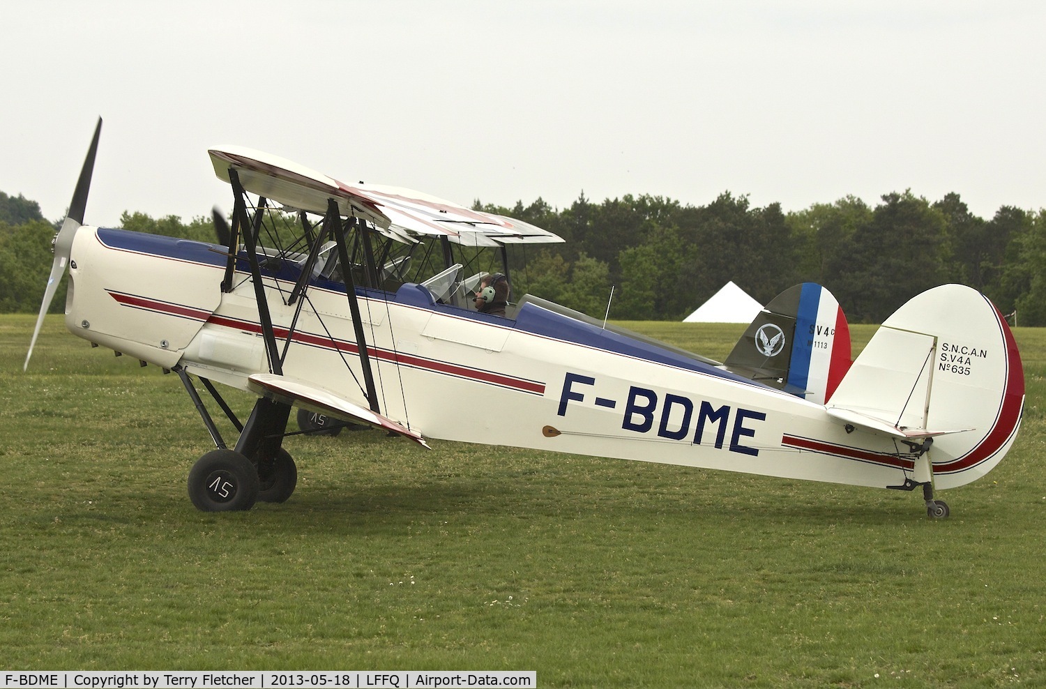 F-BDME, Stampe-Vertongen SV-4A C/N 635, At 2013 Airshow at La Ferte Alais , Paris, France