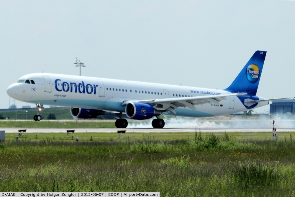 D-AIAB, 2013 Airbus A321-211 C/N 5603, Newest member of CONDOR family is touching down....