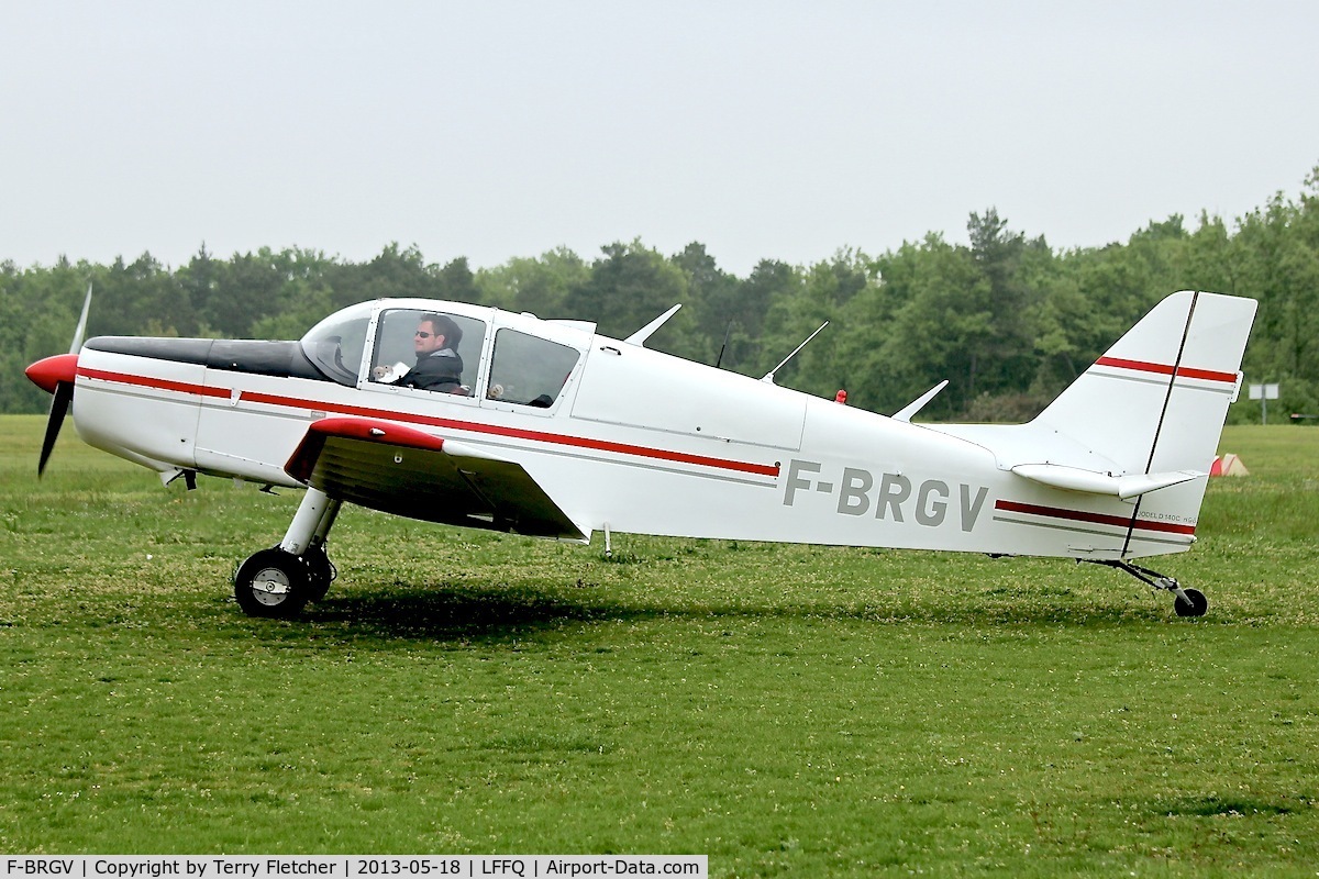 F-BRGV, Jodel D-140C Mousquetaire C/N 96, At 2013 Airshow at La Ferte Alais , Paris , France