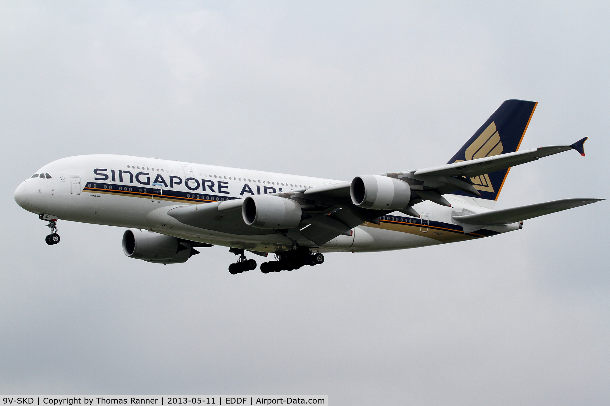 9V-SKD, 2008 Airbus A380-841 C/N 008, Singapore Airlines Airbus A380