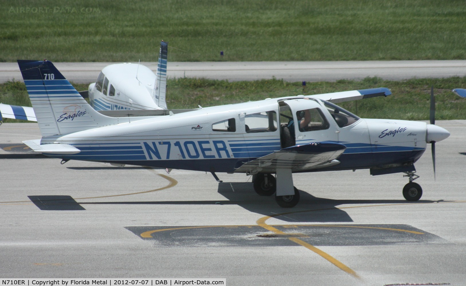 N710ER, 2007 Piper PA-28R-201 Cherokee Arrow III C/N 2844135, Embry Riddle PA-28R-201