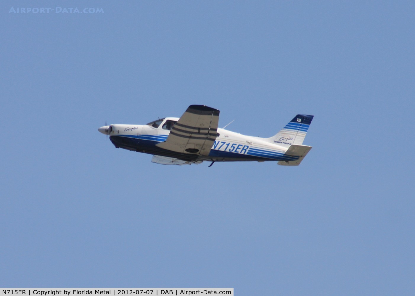 N715ER, 2002 Piper PA-28R-201 Cherokee Arrow III C/N 2844084, ERAU PA-28-201