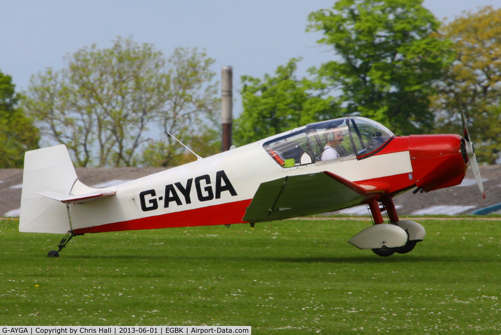 G-AYGA, 1956 SAN Jodel D-117 C/N 436, at AeroExpo 2013