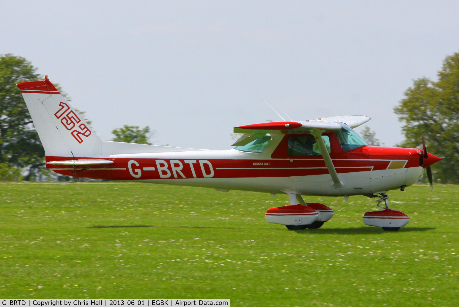 G-BRTD, 1977 Cessna 152 C/N 152-80023, at AeroExpo 2013