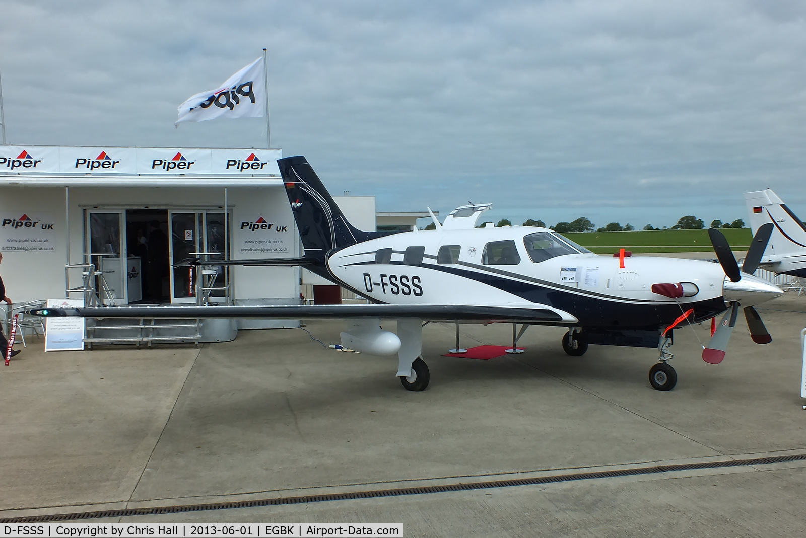 D-FSSS, 2012 Piper PA-46 Malibu Meridian C/N 4697512, at AeroExpo 2013