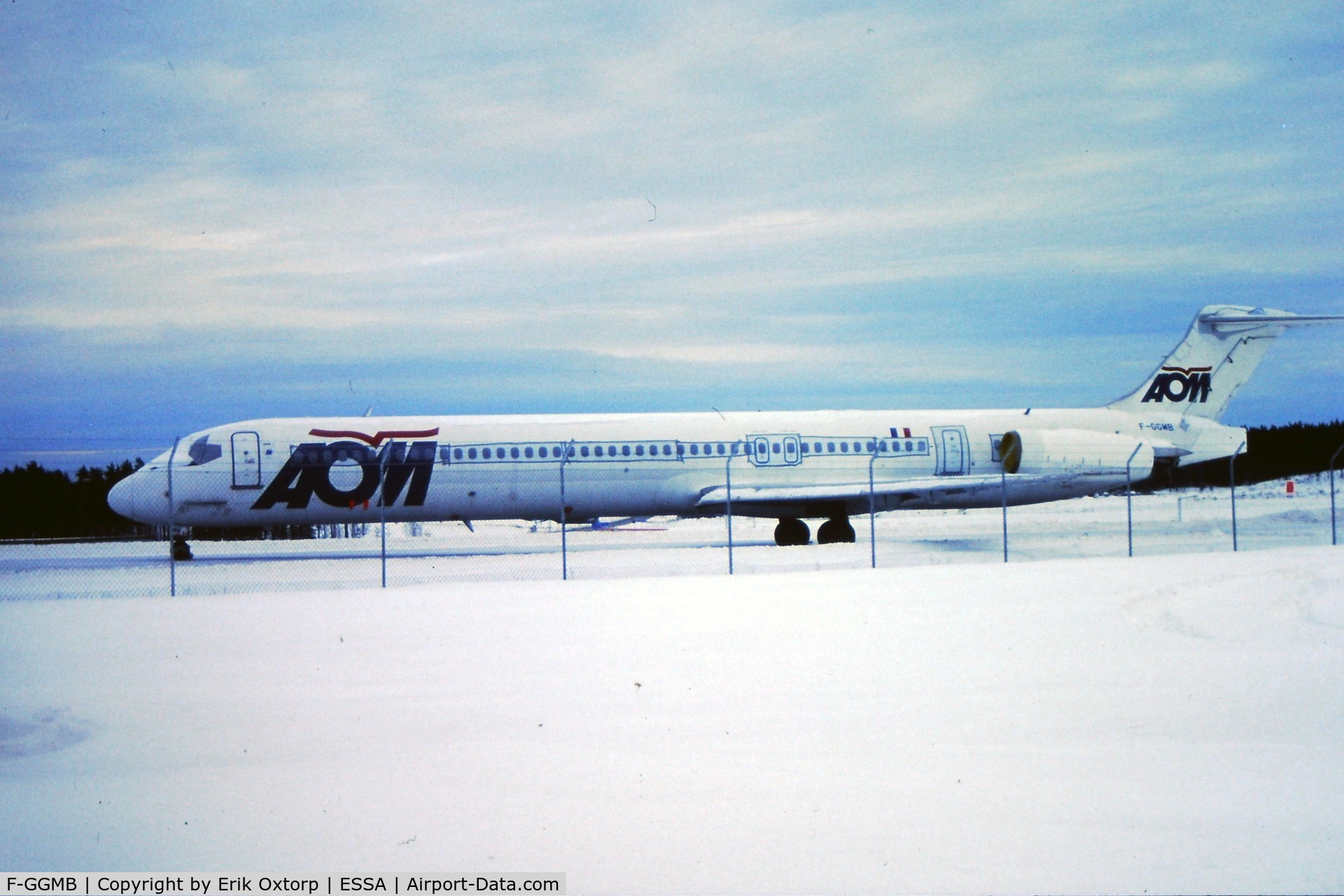 F-GGMB, 1988 McDonnell Douglas MD-83 (DC-9-83) C/N 49617, F-GGMB stored in ARN