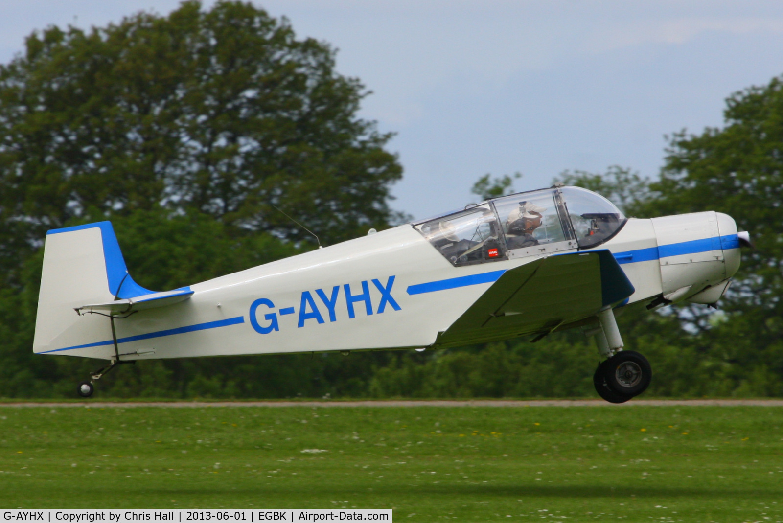 G-AYHX, 1958 SAN Jodel D-117A C/N 903, at AeroExpo 2013