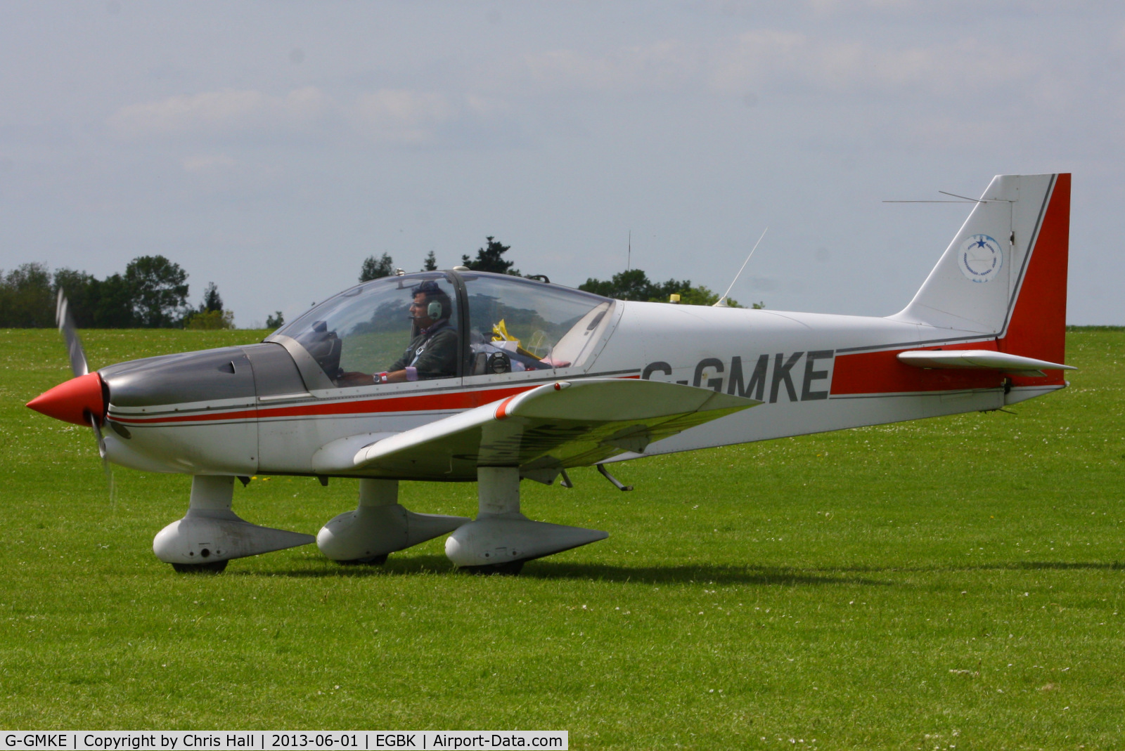 G-GMKE, 1993 Robin HR-200-120B C/N 257, at AeroExpo 2013