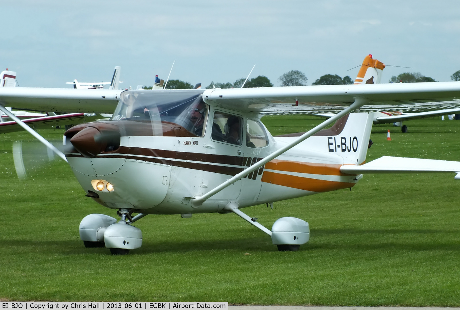 EI-BJO, Cessna R172K Hawk XP C/N R1723340, at AeroExpo 2013