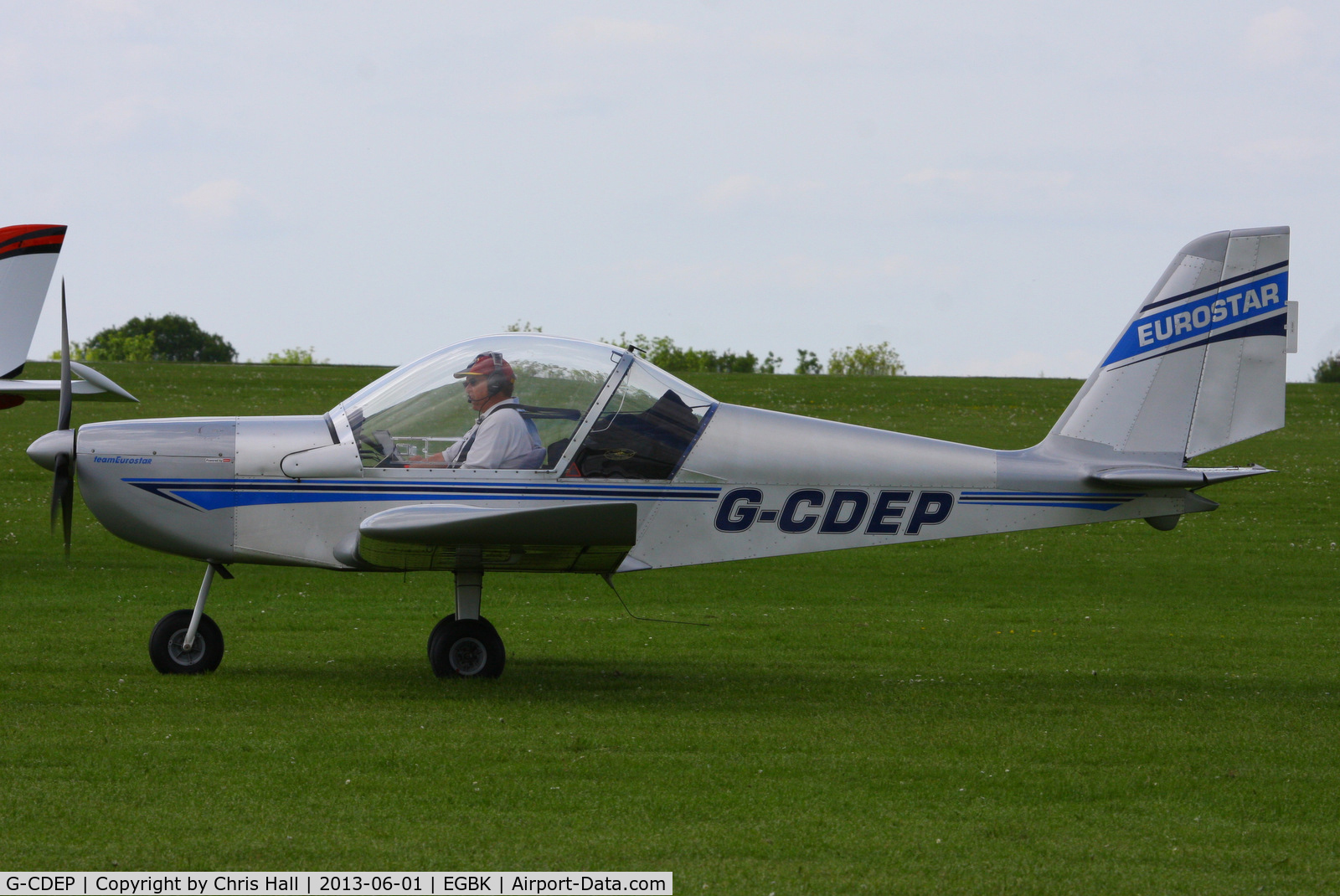G-CDEP, 2004 Cosmik EV-97 TeamEurostar UK C/N 2128, at AeroExpo 2013